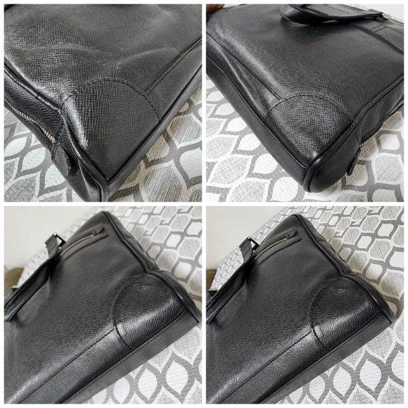 Authentic Louis Vuitton Taiga Alexander Briefcase Igor Business Bag - Picture 6 of 12